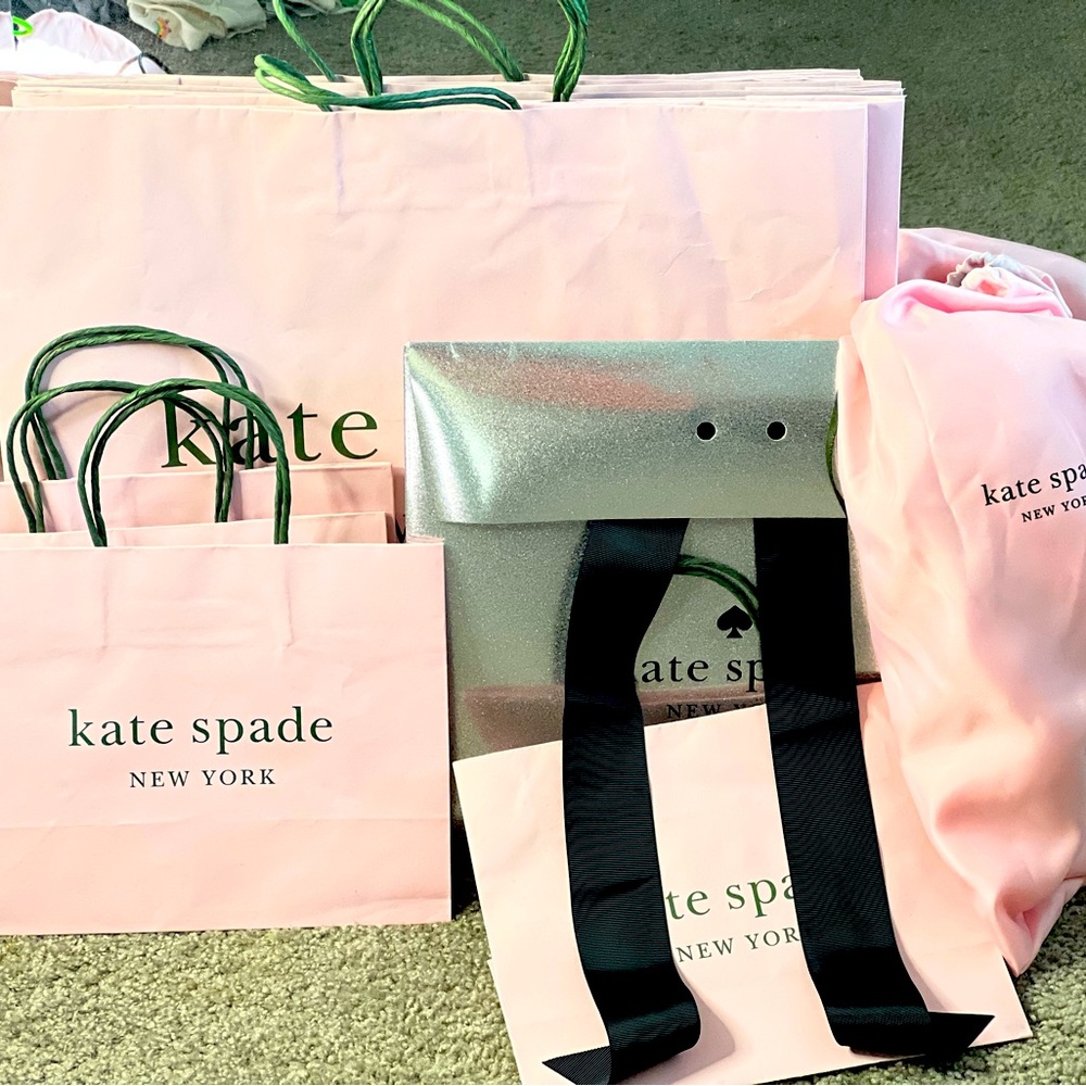 Kate Spade ♠️ Shoppings BAGS LARGE & SMALL & Large Dust Bag 🩷🛍️
